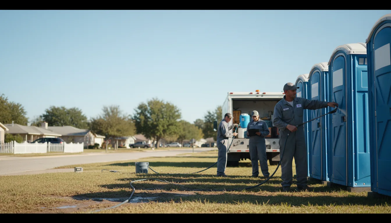 Long-Term Portable Toilet Rental in Oreana, IL near me